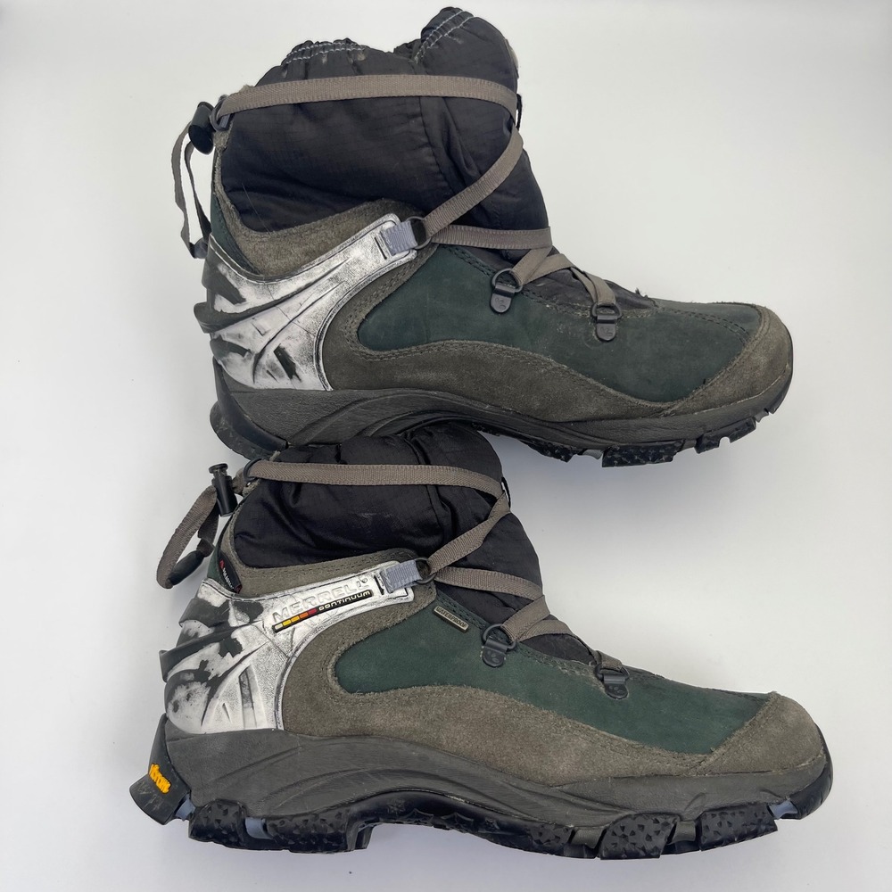 Merrell Thermo Arc Forecast 8 Winter Boots Womens 6 Black Good Waterproof Suede - Picture 10 of 13
